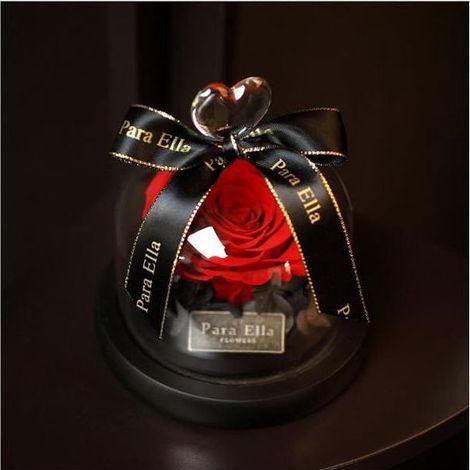 Rose éternelle - Coffret cadeau bouquet de roses - Rouge - Chambre - Fleur éternelle artisanat