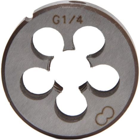 Filière à Taper G1/4 en Acier Allié, Outil de Filetage Haute Précision pour Tuyauterie avec 5 Évacuations Copeaux (1/5)