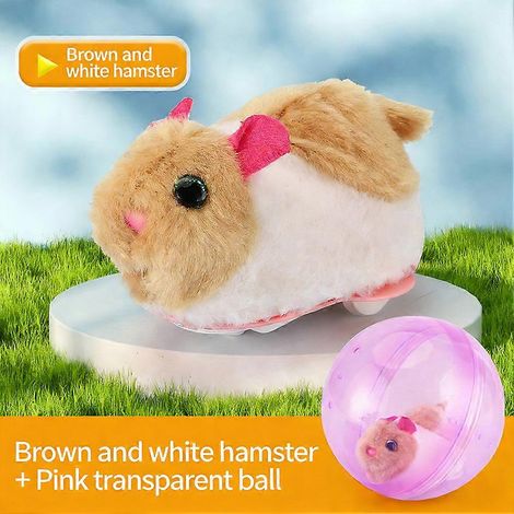 Elektrischer Hamsterlaufball – Interaktives Rollspielzeug für Katzen und Hunde, 360° drehbar, spielerischer Lernspaß für drinnen und draußen