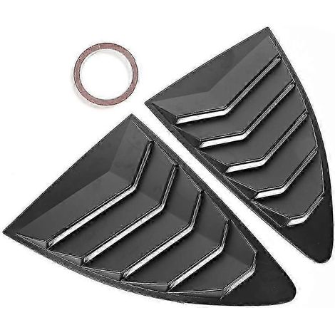 2 persiennes de lunette arrière avec aileron, compatibles avec Toyota 86 GT86 2013-2019 (1/5)