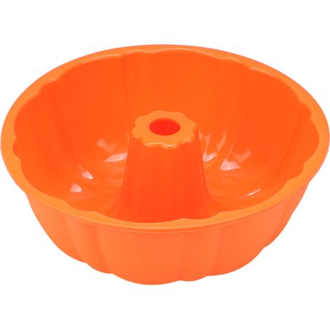 Moule À Gâteau En Silicone Forme Citrouille Pour Cuisson Au Four Usage Domestique Et Professionnel 10 Pouces (1/5)