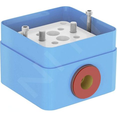 R-Box corps d'encastrement universel pour mitigeur de baignoire Ravak intégré dans le sol (X070427) (1/2)