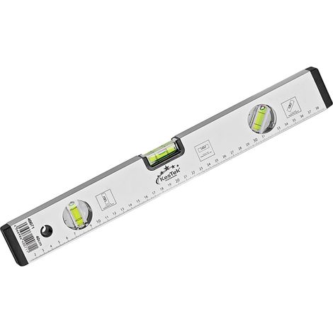 Alu Bau Wasserwaage Messwaage Richtwaage 40 cm mit 3 Libellen und Messskala (1/5)