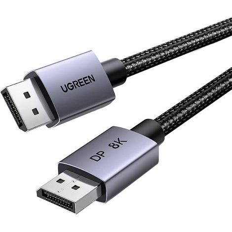 Ugreen DP120 DisplayPort 1.4 Kabel 2m - Schwarz (1/2)