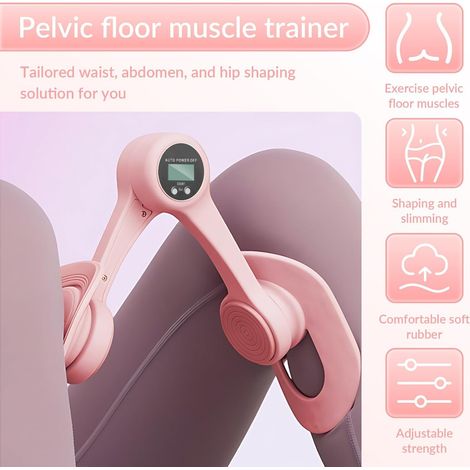 Entaîneu de cuisse, équipement d'execice des hanches et de la cuisse, entaînement musculaie du planche pelvien, comptage automatique, otation à 360 degés, équipement d'execice de cuisse pou (1/5)