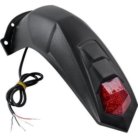 New products for the KUGOOM4/M4Pro electric roller: Hinterradkotflügel mit Rücklicht.
