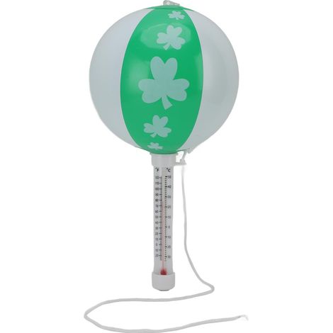 Floating Pool Thermometer Easy Read for Water Temperature with String for Outdoor Indoor Swimming Pools Spas Hot Tubs Aquariums Balloon