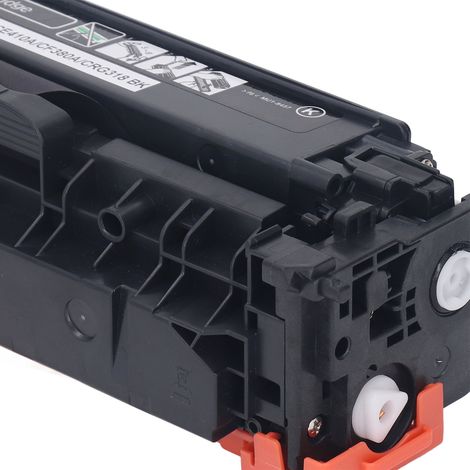 Cartouche de toner noir haute capacité, compatible avec l'imprimante Color LaserJet CP2025. (1/5)