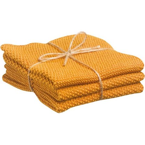 Lotto 3 Asciugamani 25 x 25 cm Girasole - Izan - Winkler
