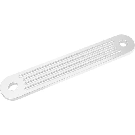 Plaque de support de tableau arrière en aluminium TSP 2DP, 12 pouces X 2 pouces, moteur hors-bord épais de 3/8 pouces pour trous de boulons inférieurs (1/5)