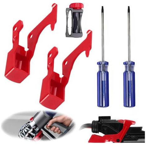 5pcs Interrupteur à Gâchette d'alimentation pour Dyson V10 V11 Bouton de Déclencheur Puissant Pièces de Commutateur de Remplacement pour Dyson V11 V10 Rouge (1/4)