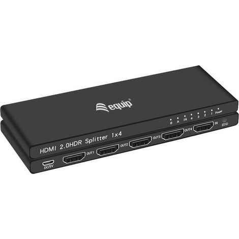 HUB Switch EQUIP 332717 Negro (1/4)