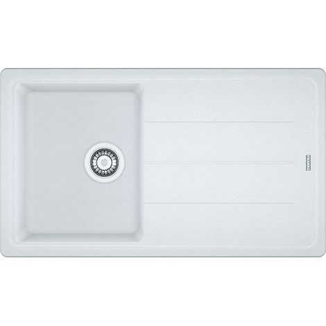 Franke Boston BFG 611-86. Tipo di lavello: Lavello montato su piano, Forma del lavandino: Rettangolare, Materiale del lavandino: Fragranito. Larghezza: 860 mm, Profondità: 500 mm, La... - 114.0370.205 (1/2)