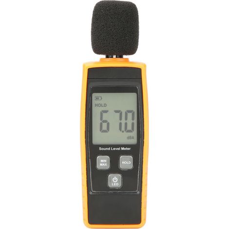 Sonomètre numérique LCD RZ1359, DB mètre, testeur de bruit environnemental (1/4)