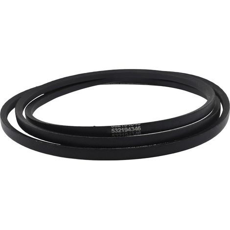 Courroie de tondeuse à gazon compatible avec poulan 532194346 21546332 Courroie d'entraînement pour tondeuse rotative (1/5)