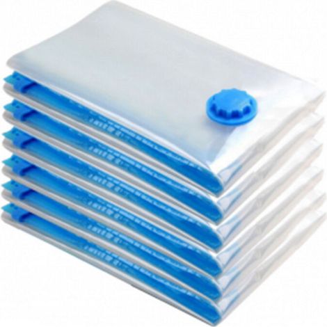 6pcs 40x60cm Sac de rangement Sac sous vide Sac à vêtements (1/5)