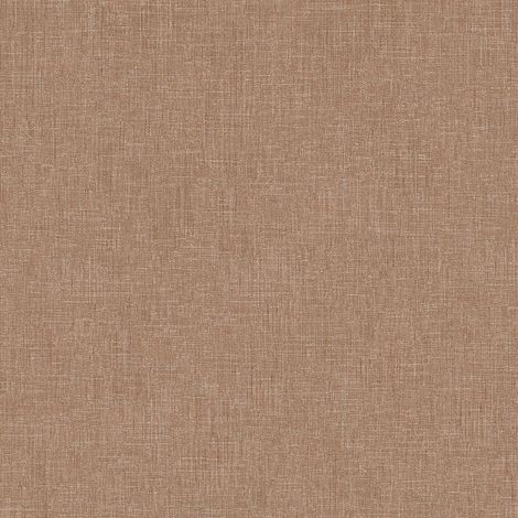 Papier peint aspect textile Profhome 369251 papier peint intissé légèrement texturé à l'aspect textile mat brun 5,33 m2