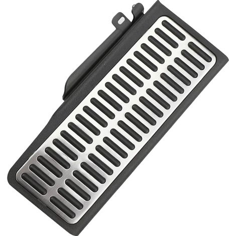 Copripedali, acciaio inossidabile, presa migliorata, poggiapiedi stile 3, 1 pezzo (1/2)