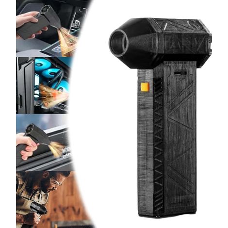 Souffleur à jet sec Modèle puissant - 130 000 tr/min - Rechargeable USB - Portable (1/5)