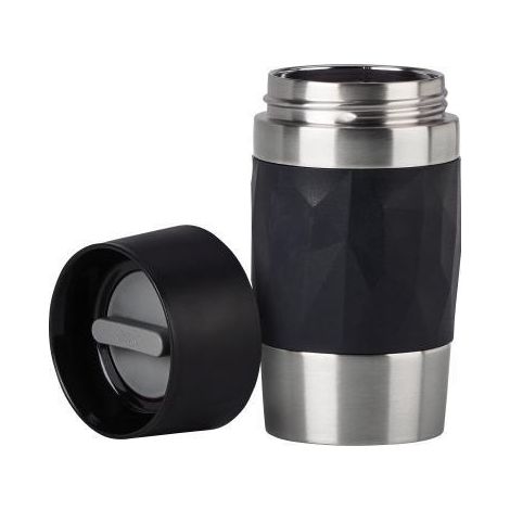 EMSA Isolierbecher TRAVEL MUG COMPACT N2160100 0,3l schwarz (1/4)