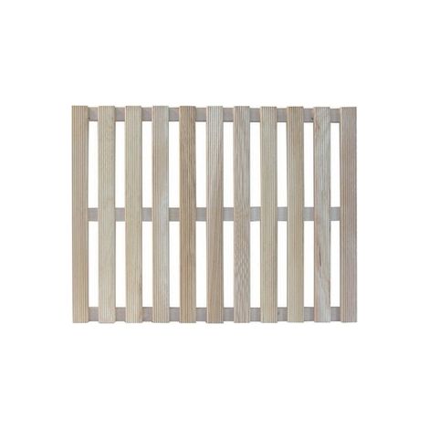 PEDANA DOCCIA IN LEGNO RETTANGOLARE 55x68 PER PIATTO DOCCIA BAGNO (1/4)