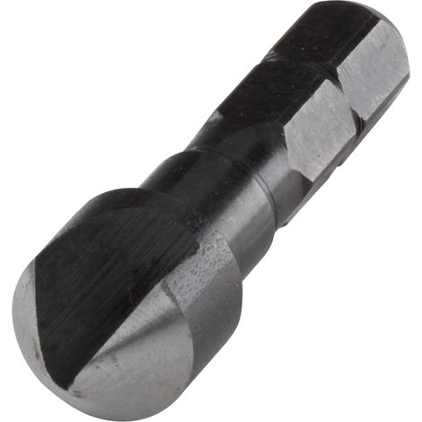 WOLFCRAFT, modelo 2577000, Avellanador cónico Ø 16 mm, vástago hexagonal, ideal para el avellanado preciso de agujeros taladrados, para uniones atornilladas al ras en madera, metal no férreo y plástic (1/2)
