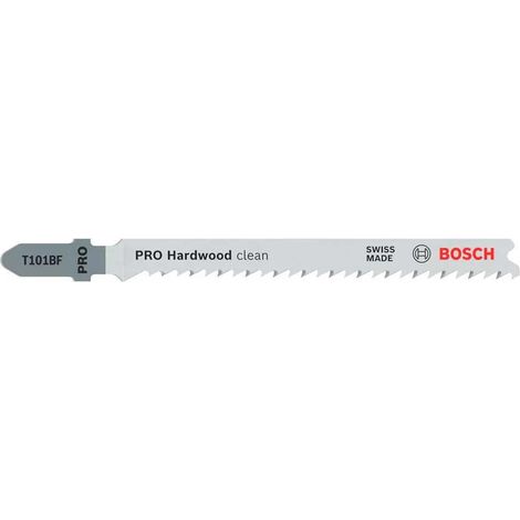 Bosch PRO Hardwood Clean T101BF lame de scie argent