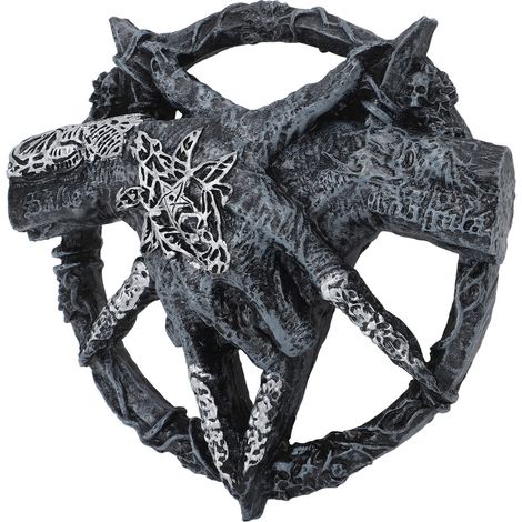 Sculpture de main de diable en résine, terrifiante, exquise, réaliste et finement polie, statue de mains de diable pour Halloween (1/5)