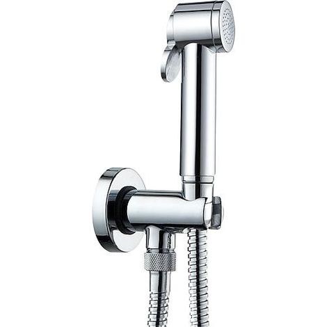 Kit douchette intime Evanna avec douchette, flexible et support de douche (1/5)