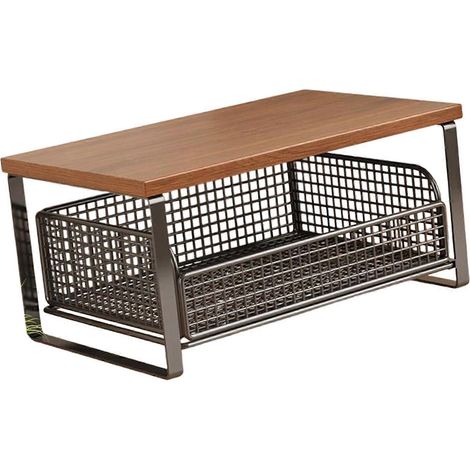Support pour imprimante de bureau, étagère robuste et peu encombrante, accessoires cadeaux (1/5)