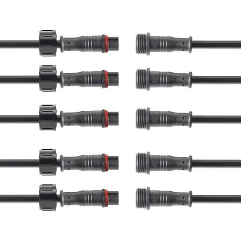 Wasserdichtes 2-Pin-Steckerkabel IP68 Verlängerungskabel für Außenbeleuchtung, Auto & Boot (1/5)