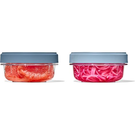 Set di 2 contenitori impilabili Twist and Stack Good Grips / OXO (1/5)