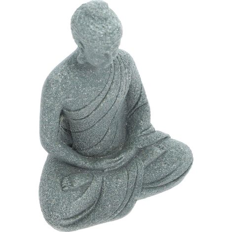 Decorative Resin Buddha Statue Miniature Fish Tank Figurine for Decor (1/5)