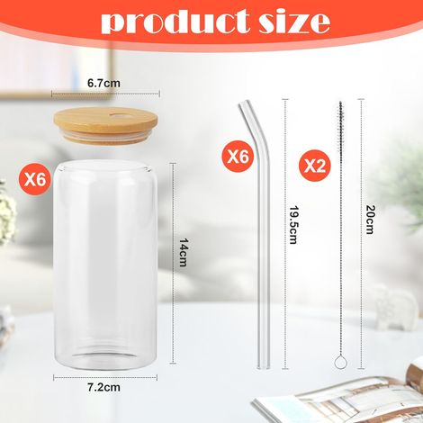 Ensemble de 2 bocaux de rangement en forme de cœur JeiibrZui - 1300 ml - Bocaux en verre hermétiques avec couvercle - Idéaux pour les bonbons, les biscuits et l'organisation de la cuisine (1/5)