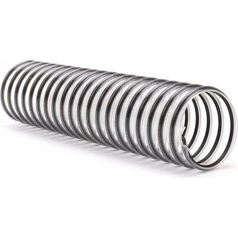 Lot de 2 tuyaux de rechange pour aspirateur eau et poussière - Noir transparent