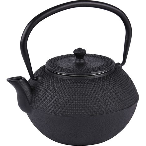 Table Passion - Théière en fonte avec filtre inox 1.2 l Asia noire (1/3)