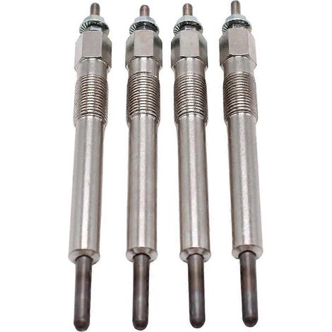 Lot de 4 bougies de préchauffage pour Holden Rodeo TFR55 TFS55 1990-2003 Turbo Diesel 4 cylindres 4JB1-T 2,8 L GPI-010 ZPN-12163 (1/5)
