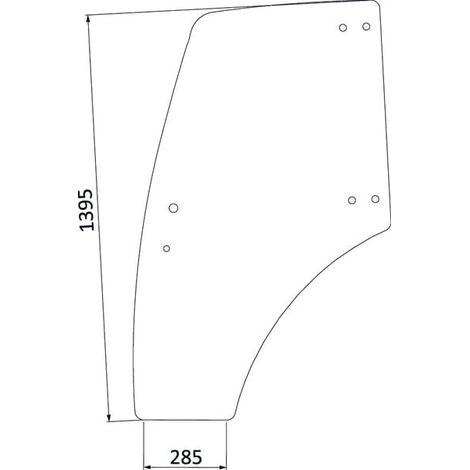 Türscheibe Lindner UNIVERSAL 3203411N (1/2)