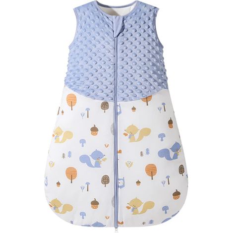 1 gigoteuse 1,5 TOG, sans manches, en coton doux, fermeture éclair double, pour nouveau-nés (1/5)