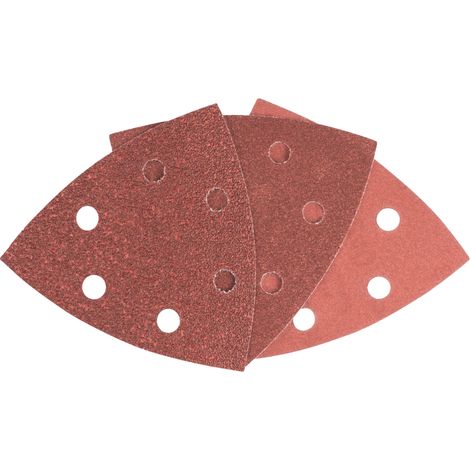 Bosch 25 Sanding sheets for delta sander grit 60/120/240 (1/3)