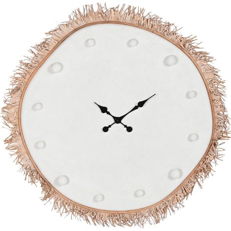 Reloj Mdf Fibra 85X7X85 Blanco (1/4)