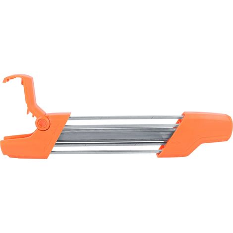 5.2mm Lime à chaîne tronçonneuse 2 en 1 portable, compatible STIHL 5605 750 4303, pas 3/8" P et 0.325", orange (1/5)
