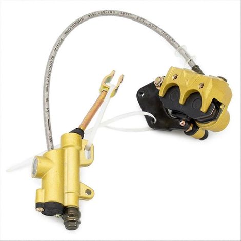 Ensemble de frein à disque arrière pour moto, pompe et étrier de frein arrière pour motocross 110 cm³ (1/5)