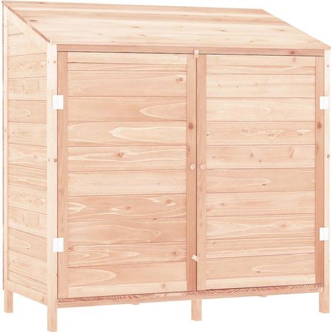 Maison Exclusive - Capanno da Giardino 102x52x112 cm in Legno Massello di Abete (1/5)