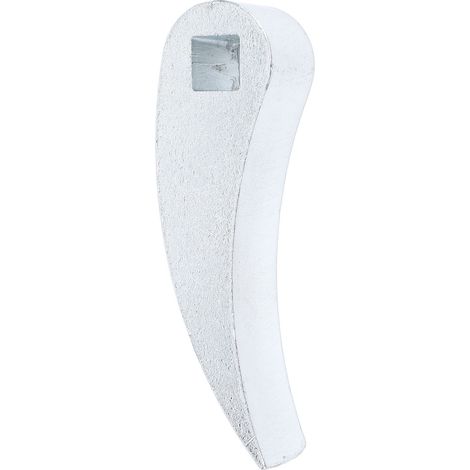 Adaptateur de pied-de-biche compact pour clé à cliquet 3/8" argenté (1/5)