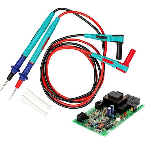 Fils de test Testeur de sonde résistante à la chaleur Remplacement de pointes de multimètre pour Maintenance et Réparation de Circuits Électriques et Automobiles, Chauffage et (1/5)