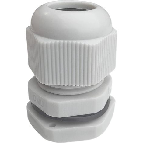 Kabelverschraubung M20 x 1,5 mm, metrisch, 7–12 mm, Schutzart IP68, 10 Stück (1/4)
