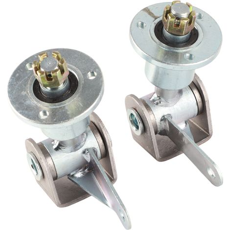 Roulement de moyeu de roue avant à 3 goujons de 17 mm, bride de fusée de direction pour pneus de 5 pouces, karting, quad, VTT (1/5)