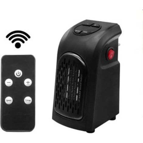 Chauffage D'Appoint,Petit Chauffage D'Appoint,Radiateur Electrique,Avec TéLéCommande,Radiateur Soufflant Pour Usage IntéRieur, Adapté Au Bureau, à La Maison, à La Chambre à Coucher, 400w, (1/2)