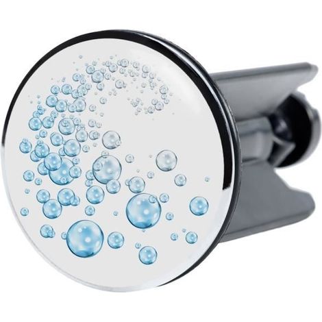 Bonde de lavabo Bulles d'eau, pour tous les types de lavabos usuels, de haute qualité